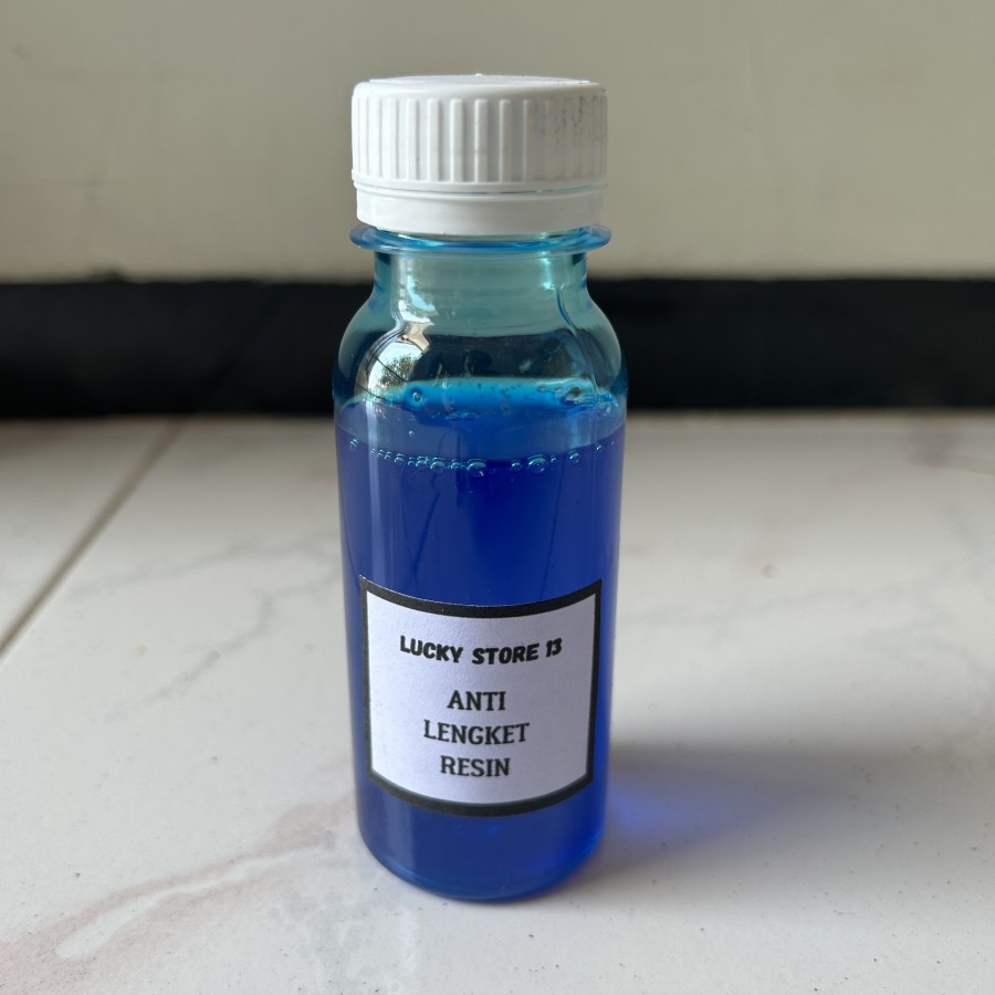 Anti Lengket Resin 100ml PVA Blue Polyvinyl Alcohol Molding Release Mold Mirror Glaze Miracle Gloss 