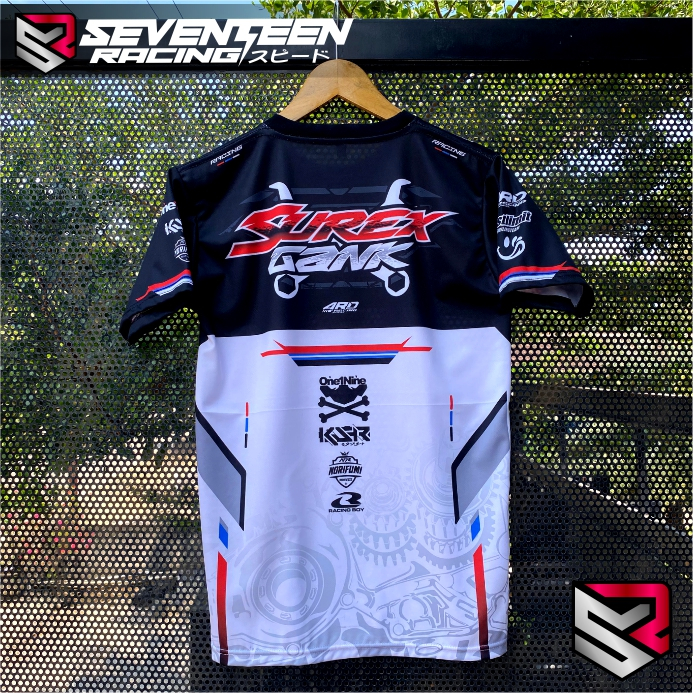 COD Kaos Racing SUREX GANK PREMIUM 2026, Kaos Jersey  Otomotif Supermoto Herex 013