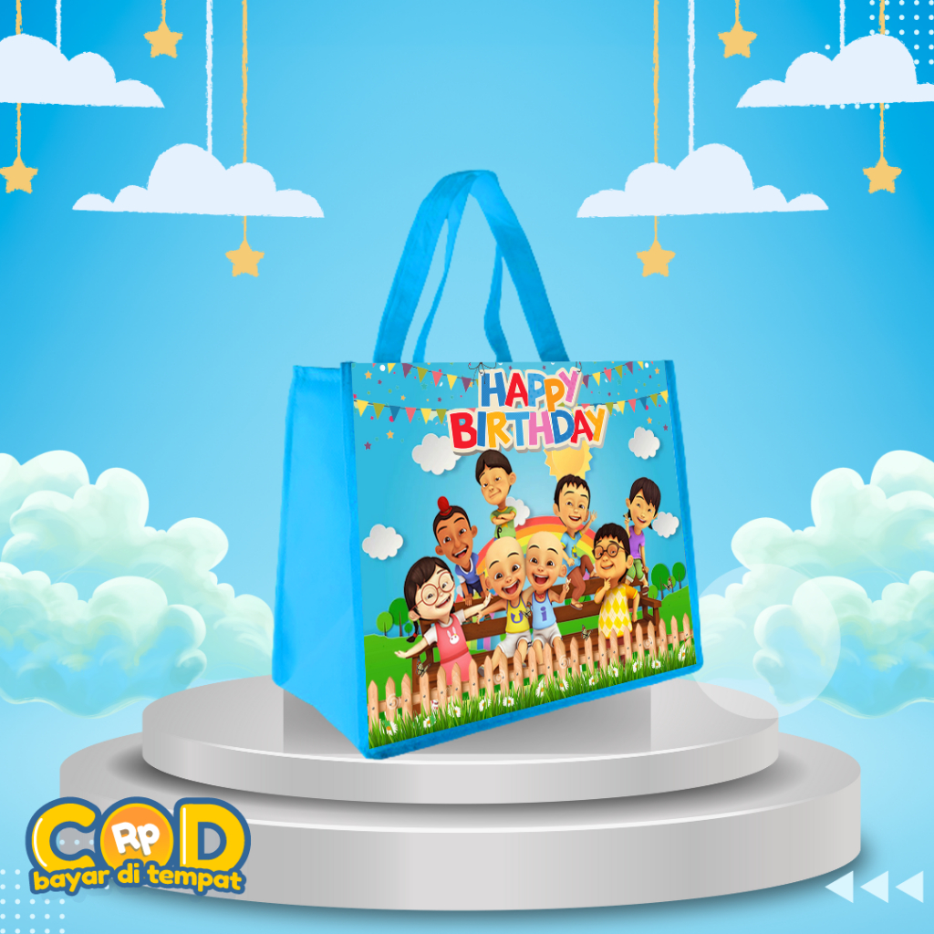 

TAS ULANG TAHUN ANAK UPIN IPN / Tas Ultah Anak / Tas Souvenir Goodiebag / Tas Ultah Harga Murah