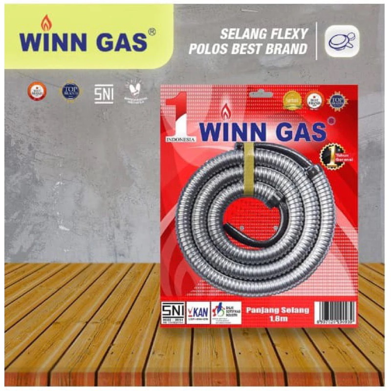 Selang Regulator Gas Elpiji LPG Winn Gas Premium