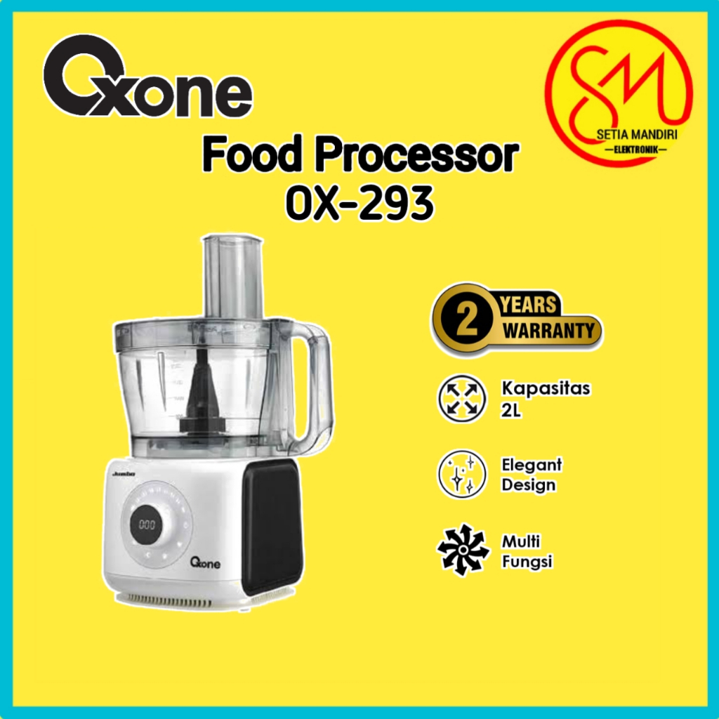 OXONE OX293 Super Food Processor 2 L Chopping Blade High Quality