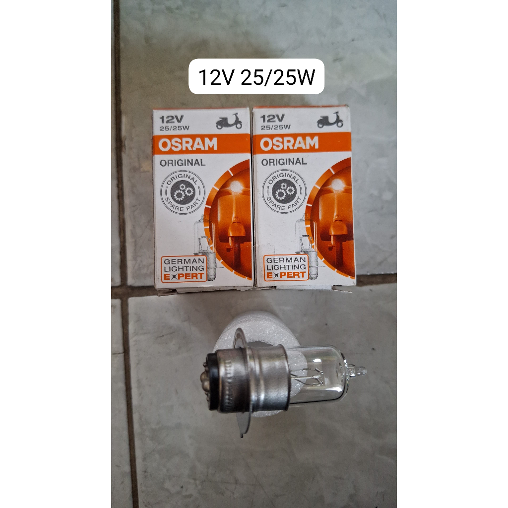 JVS - Lampu Osram 12V 25/25W Motor Matic/Bebek