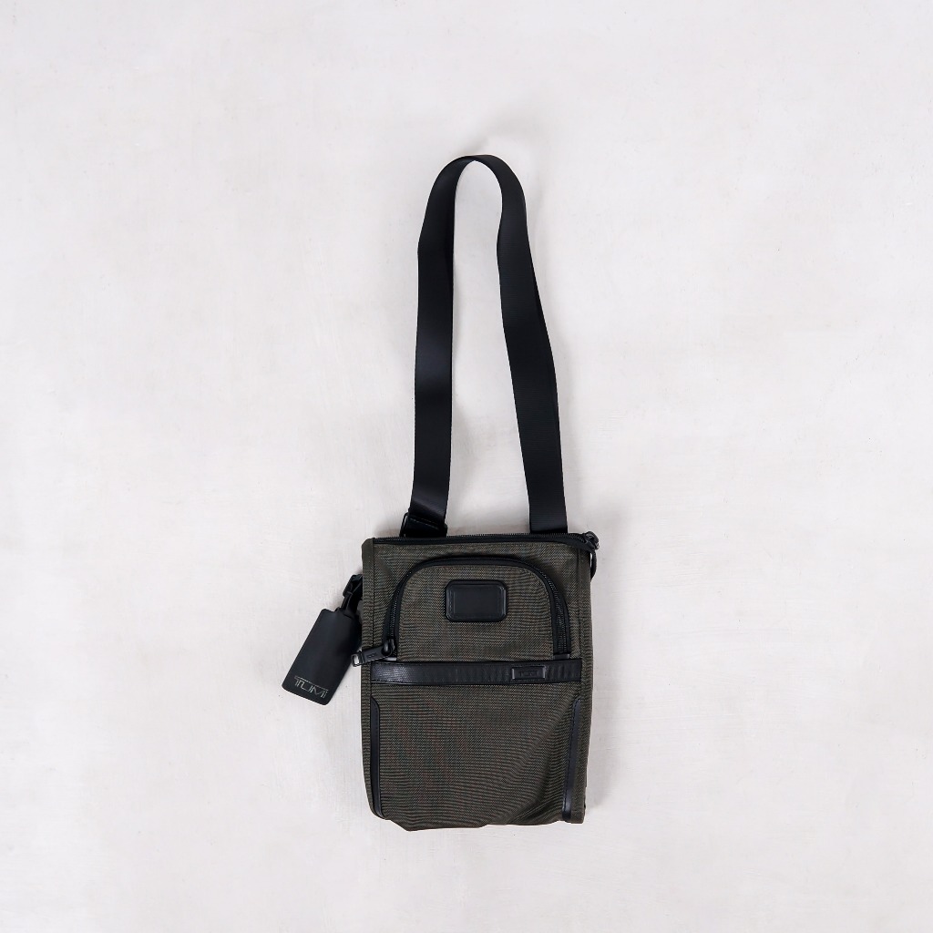 Tas TUMI POCKET OLIVE MESENGGER BAG 100% ORIGINAL