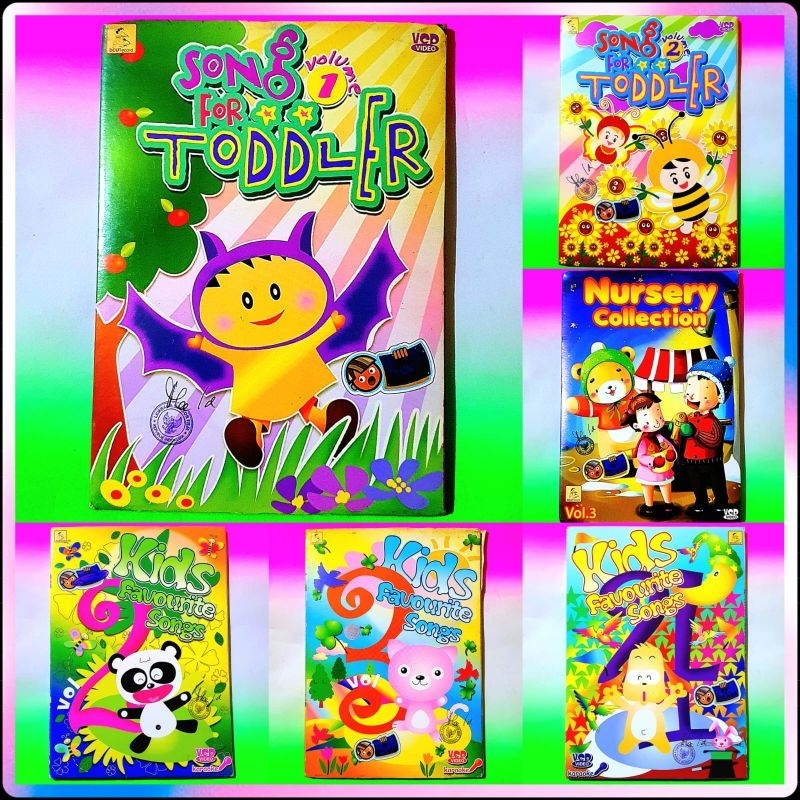 KASET VCD LAGU SING AND LEARN CHILDREN EDUKASI SONGS-KASET VCD EDUKASI ANAK-KASET DVD EDUKASI ANAK-K