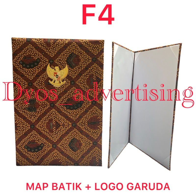

Adn Map batik map upacara map kantor pakai logo (coating garuda)