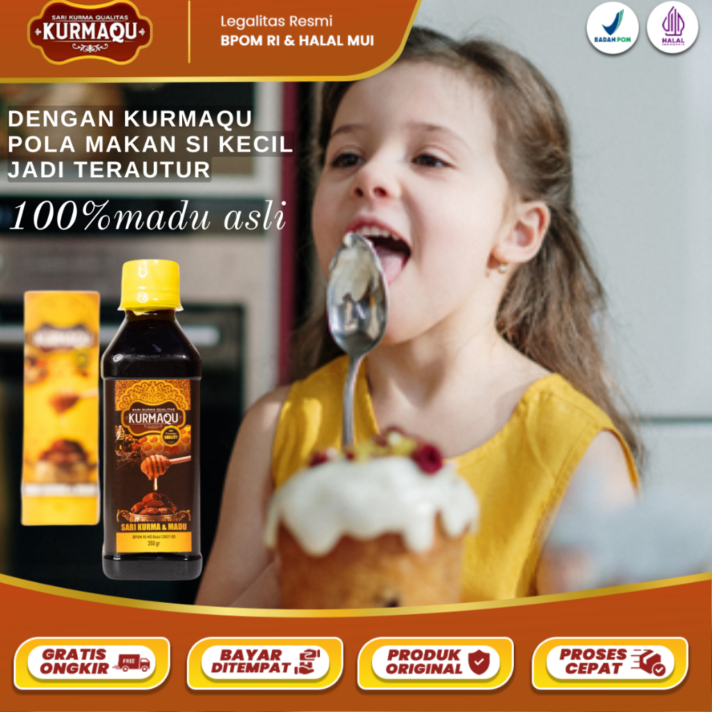 

Madu untuk nafsu makan anak-anak madu kurma murni original