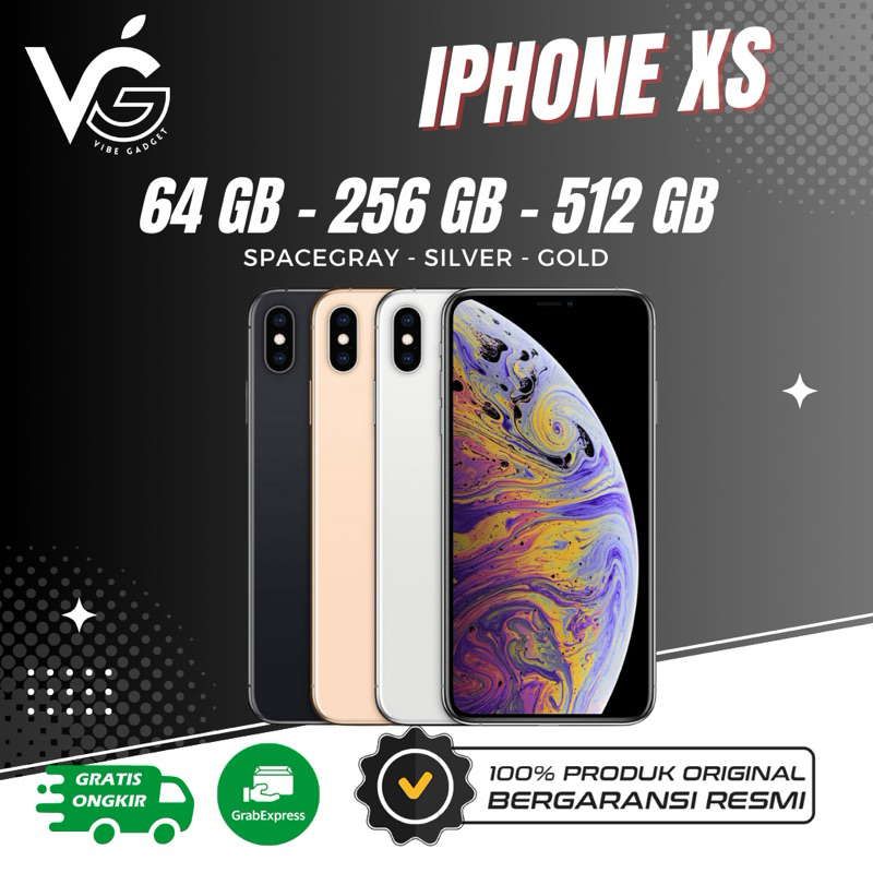 Second iPhone Xs 64gb 256gb Fullset No Minus