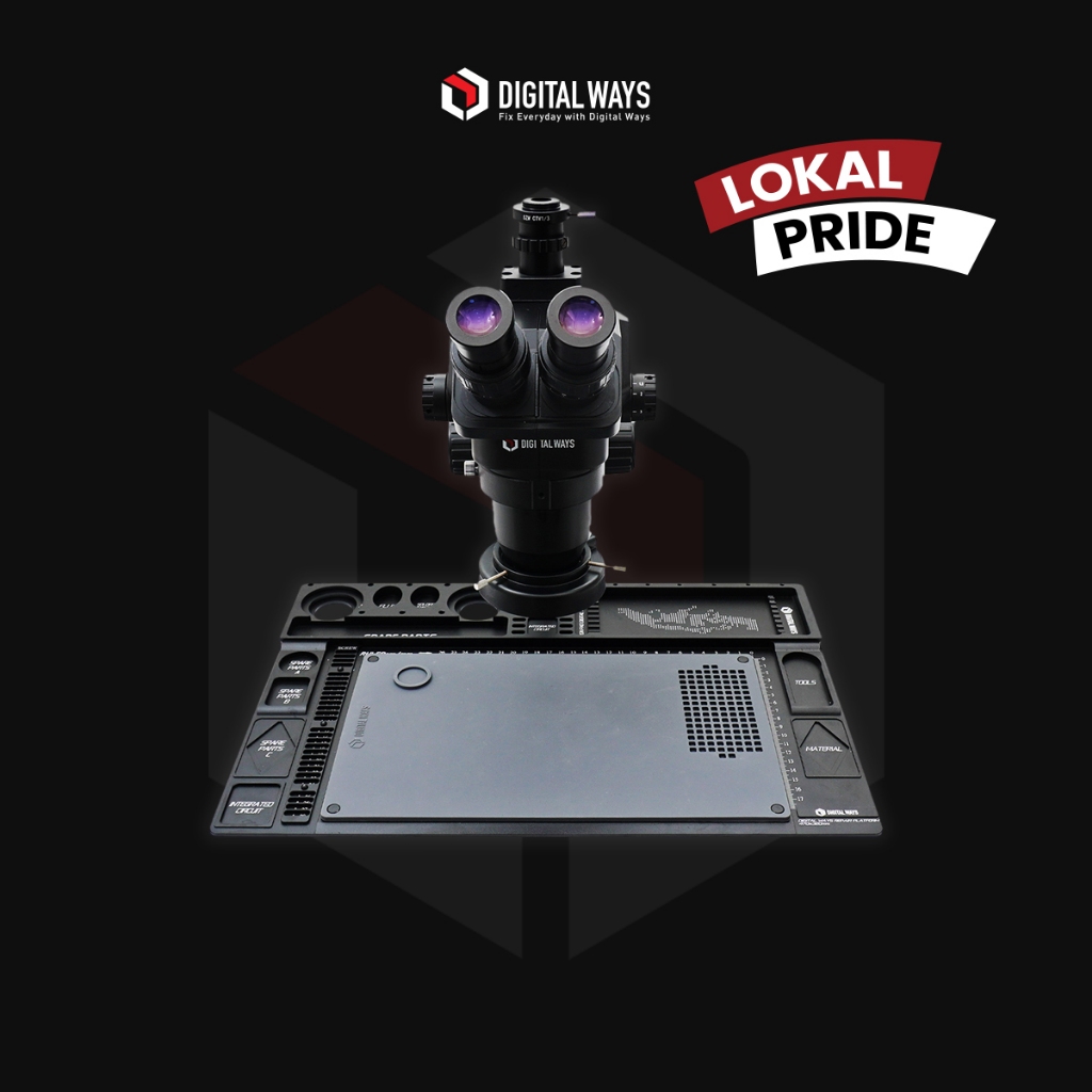 Digital Ways Microscope Trinocular DW-TC-Z Black