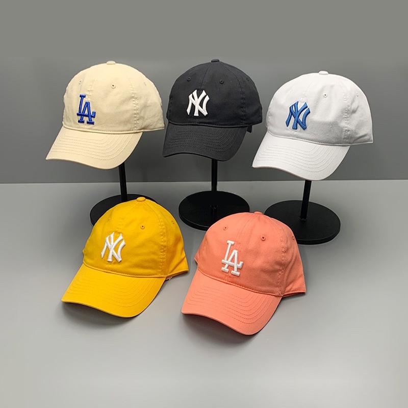 Topi MLB Original Import Korea Stamp Ball Cap NY Yankees  Classic Jacquard Monogram Baseball Cap Cre