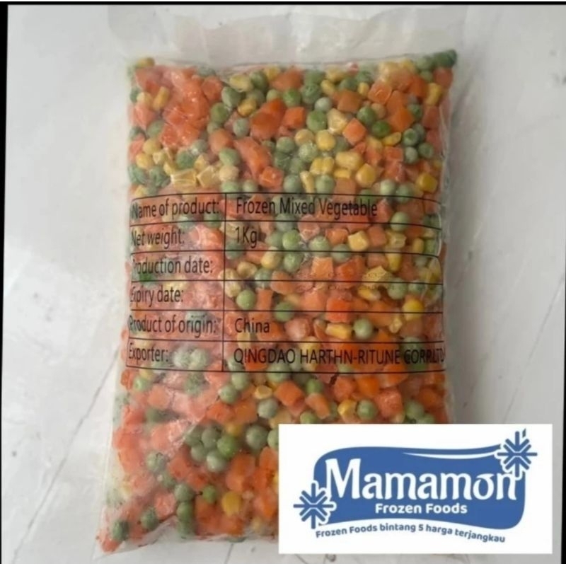 

Mixed Vegetables Impor 3 Way / Mix Vegetables Impor / Sayuran Mix