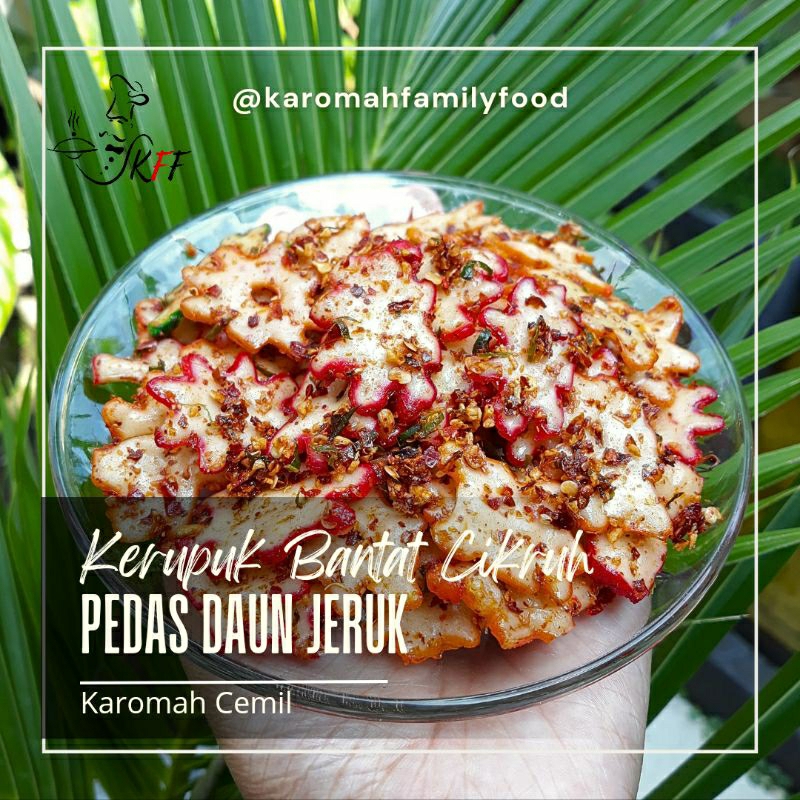 

《KFF》Kerupuk Bantat Pedas Daun Jeruk 250 gram / Seblak Kering / Sebring Bintang