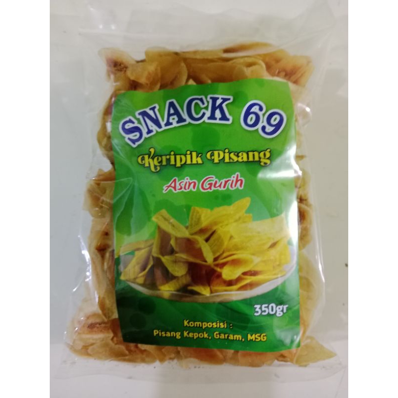 

KRIPIK PISANG ASIN GURIH 350 GRAM HOMEMADE FRESH HALAL