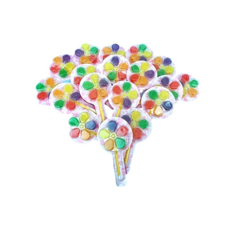 

[1 Box] Permen Lunak Windmill || Permen Lunak Kipas || Mini Windmill Gummy Lolipop