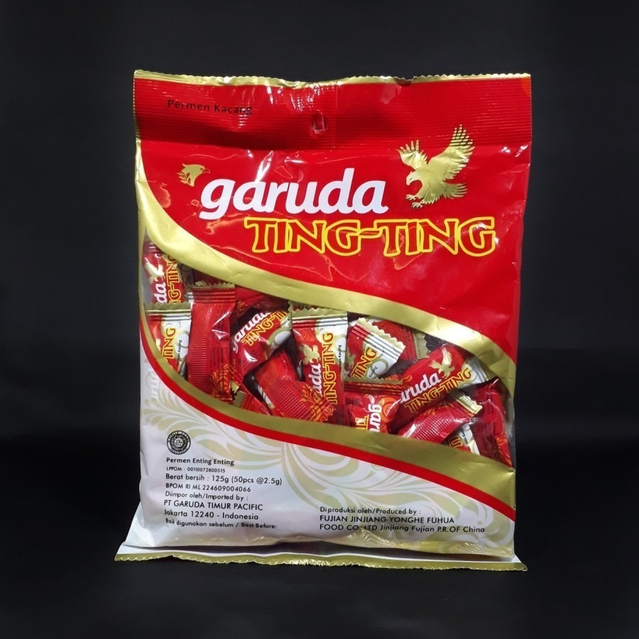 

PERMEN TING-TING KACANG 125 GR ISI 50 BUTIR/ PERMEN ENTING-ENTING/ PERMEN KACANG/ KEMBANG GULA KACANG/ PERMEN RASA KACANG