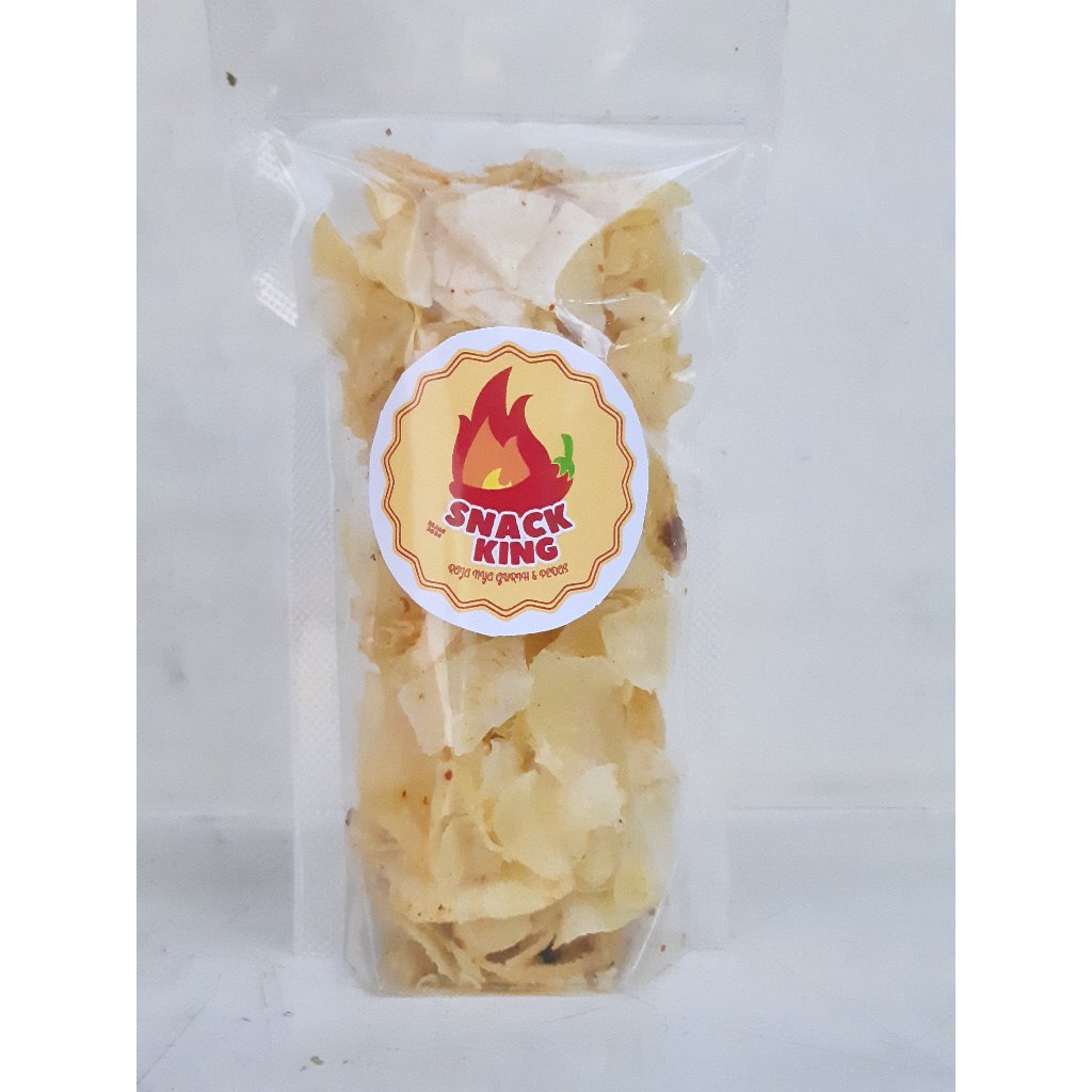 

Snack King - Cemilan Keripik Singkong Rasa Original Asin 150 Gram