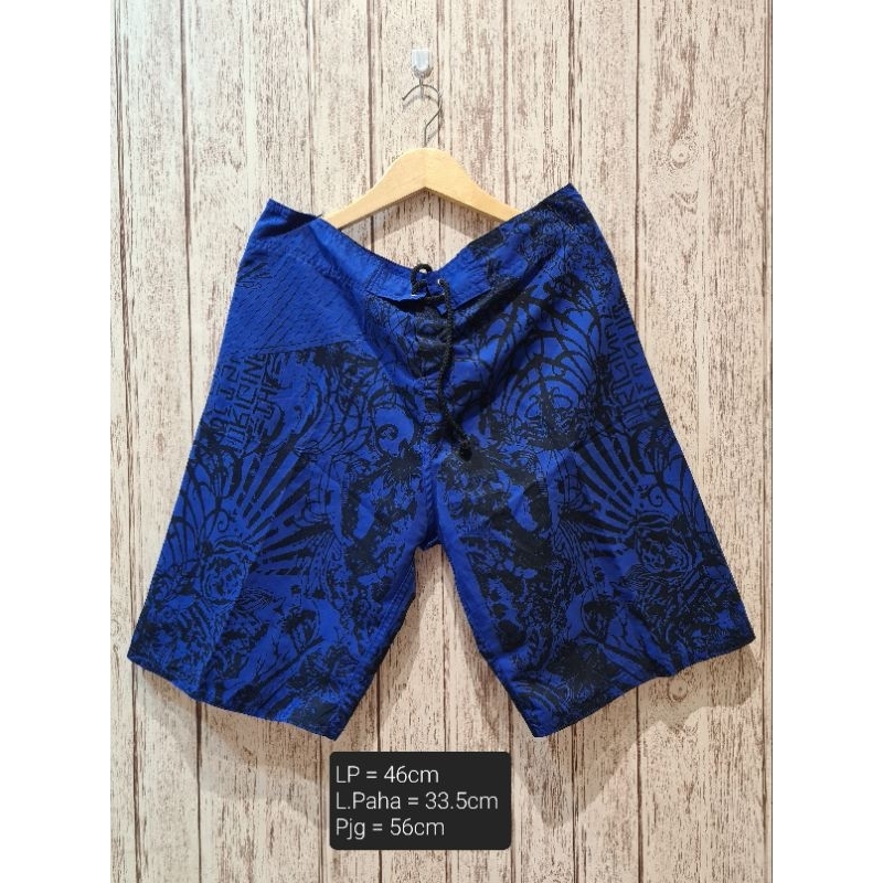 PRELOVED CELANA PENDEK PRIA SURFING BIRU
