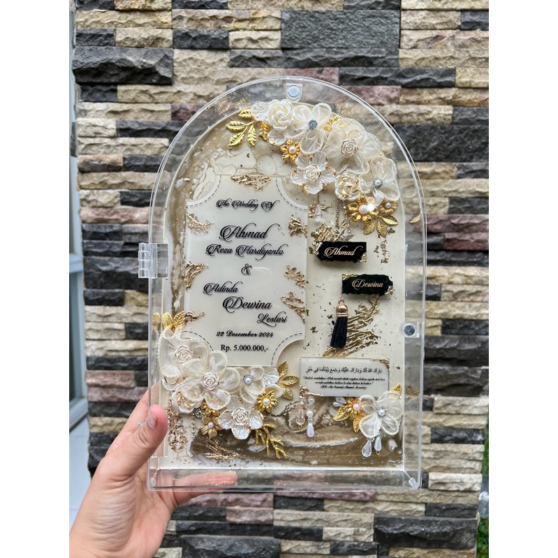 mahar resin kubah