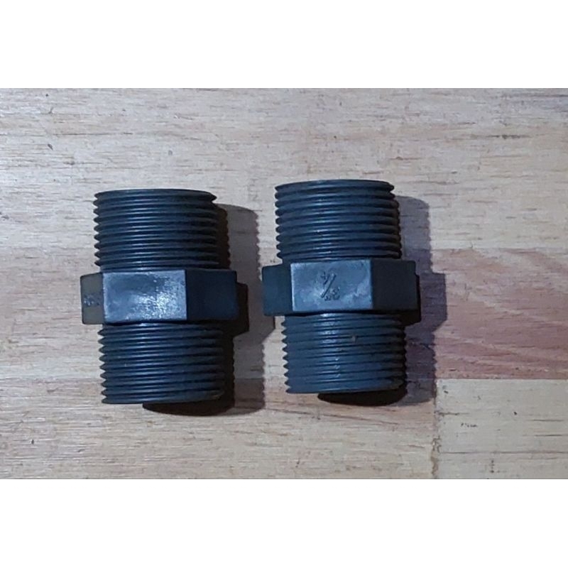Double Nepel PVC 3/4"