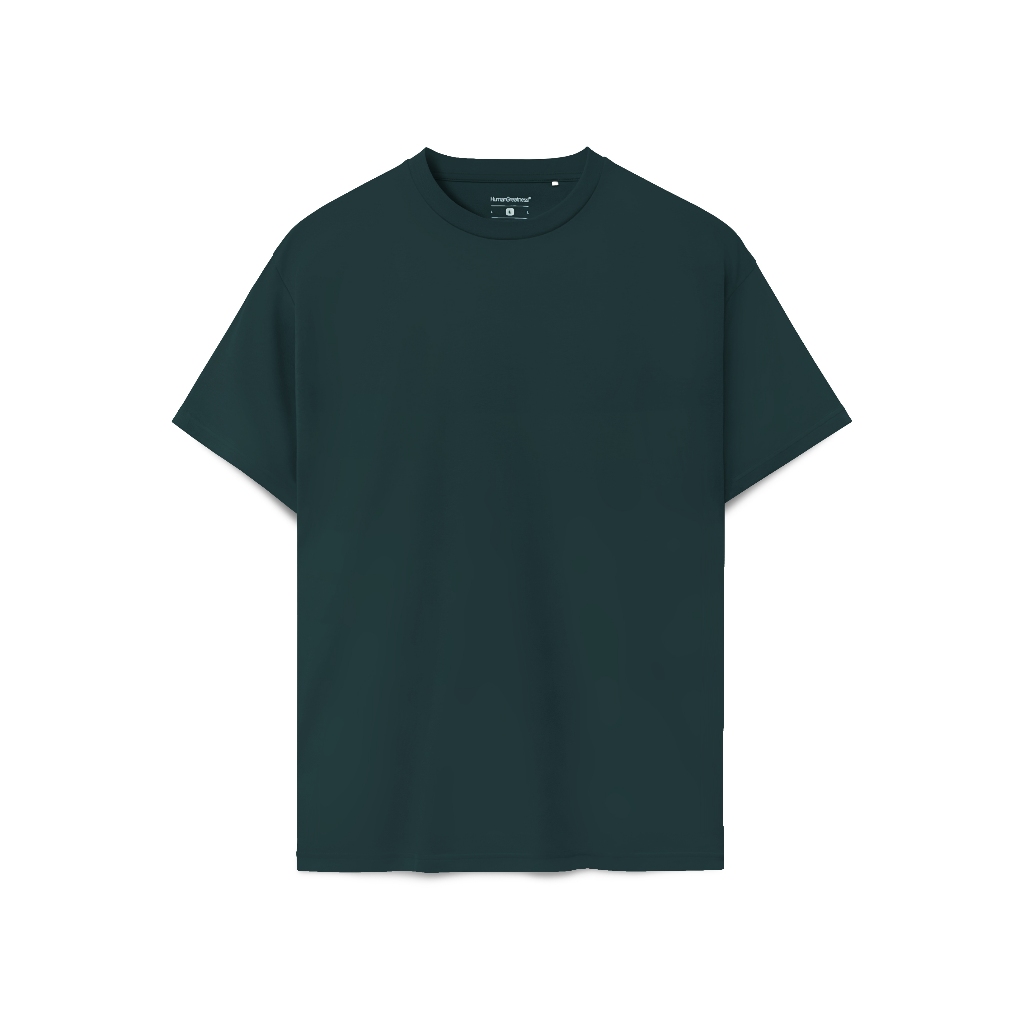Human Greatness Badger T-Shirt Green HGBasic