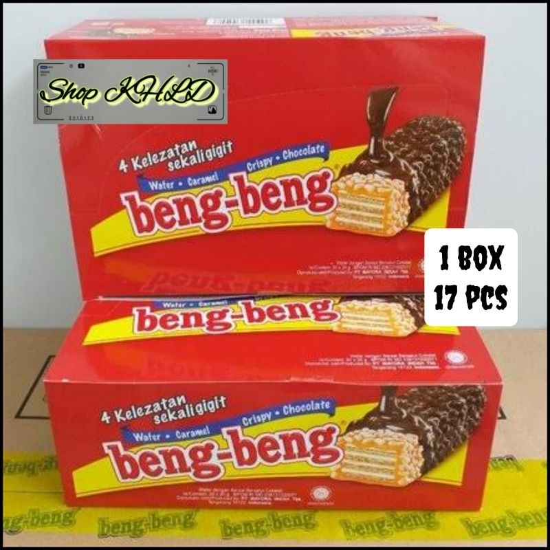 

Beng Beng Wafer Coklat 20gr 17's Dus