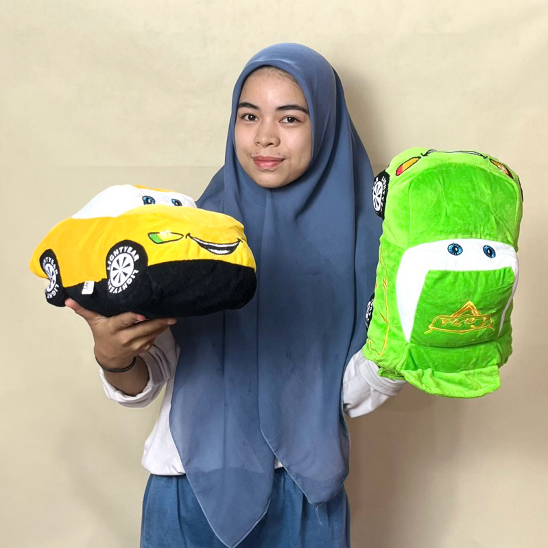 Boneka mobil cars mcqueen korea lucu boneka bantal mobil karakter cars mcqueen party kuy