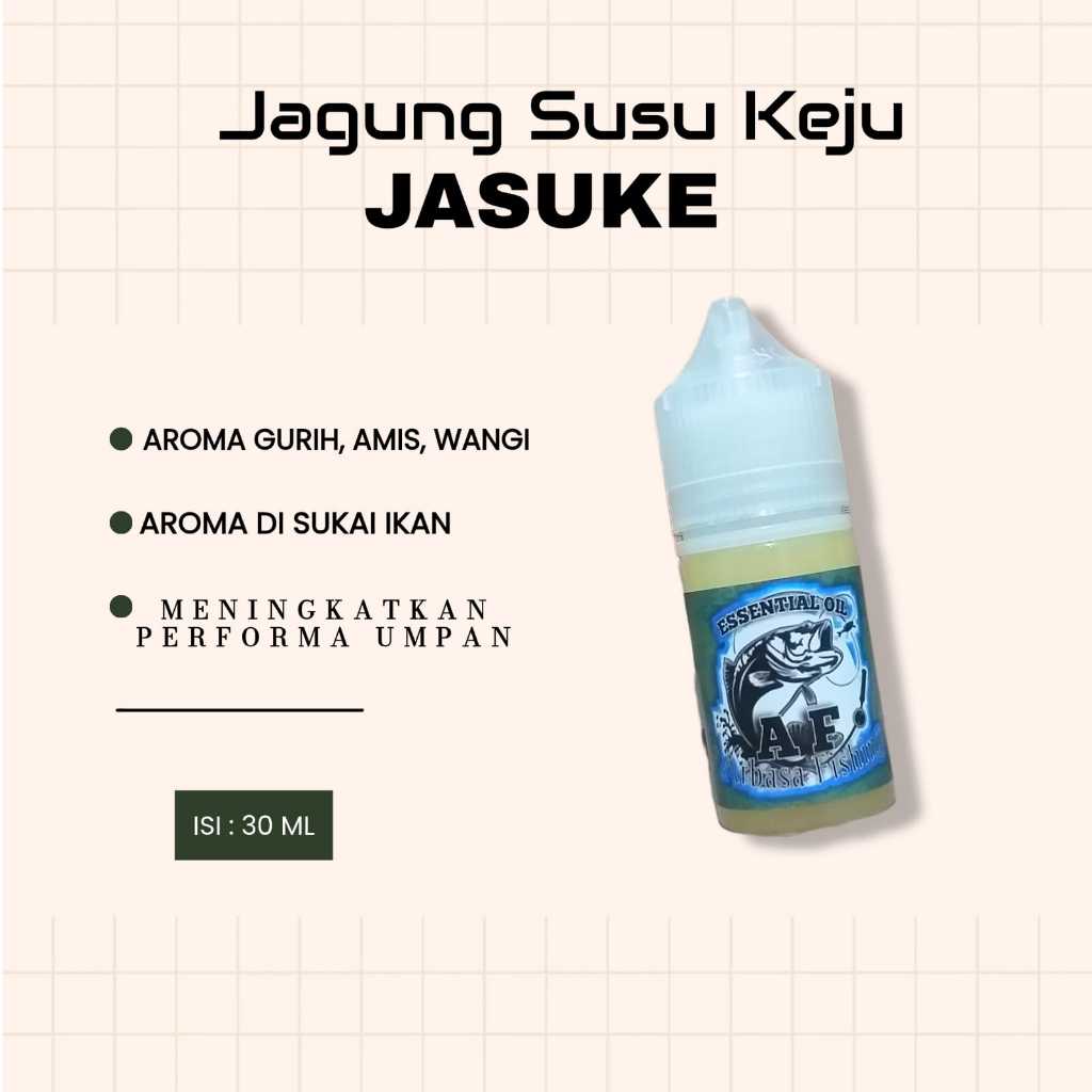 Essen JASUKE Jagung Susu Keju Cocok Untuk Umpan Ikan Mas | Umpan Pancing