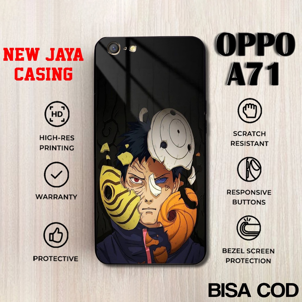 Casing Oppo A71 Narto Baru Terlaris Hardcase Softcase Glossy Case Oppo A71 Terbaru Termurah Premium