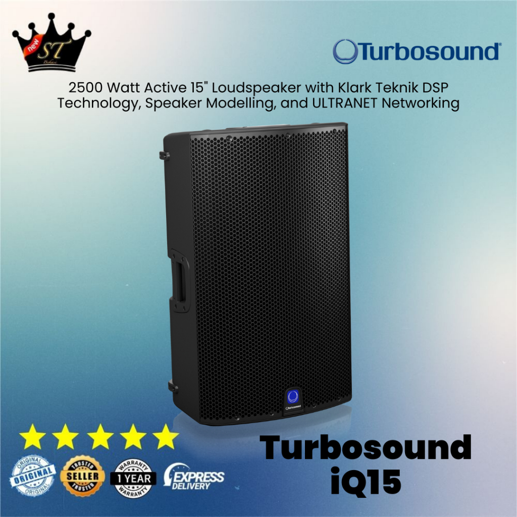 Turbosound iQ15 Harga Satuan iQ-15 iQ 15 Speaker Aktif 15" 2500 Watt