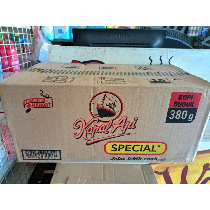 kapal api spc 380gr kemasan 1 karton