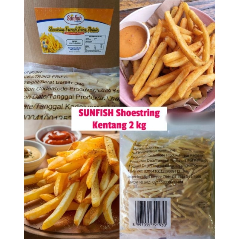 

Mayo Frozen - SUNFISH Shoestring Kentang 2kg
