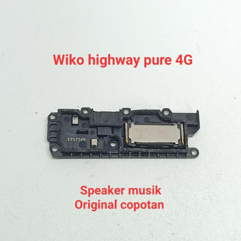 Buzzer Speaker musik Wiko highway pure 4G Original Copotan