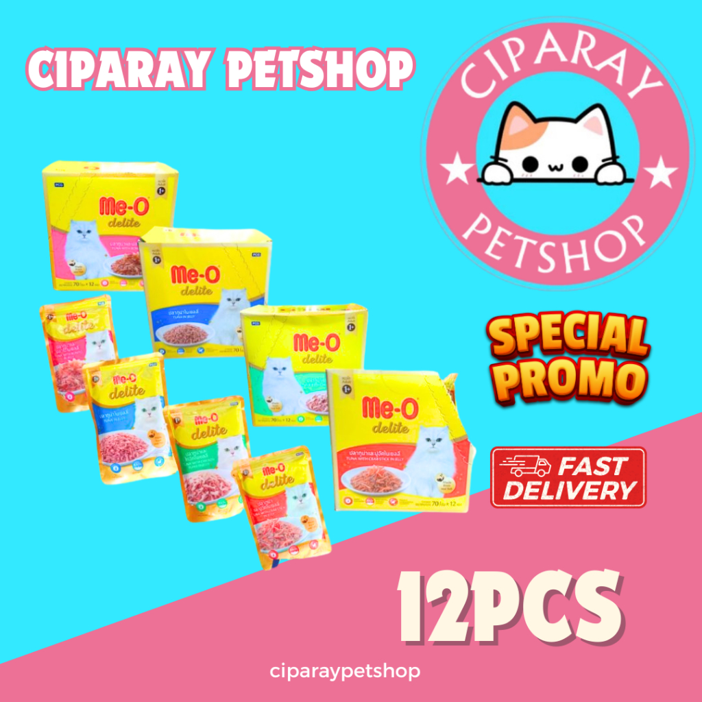 MEO delite pouch premium 70gr ( 1 DUS ISI 12 )