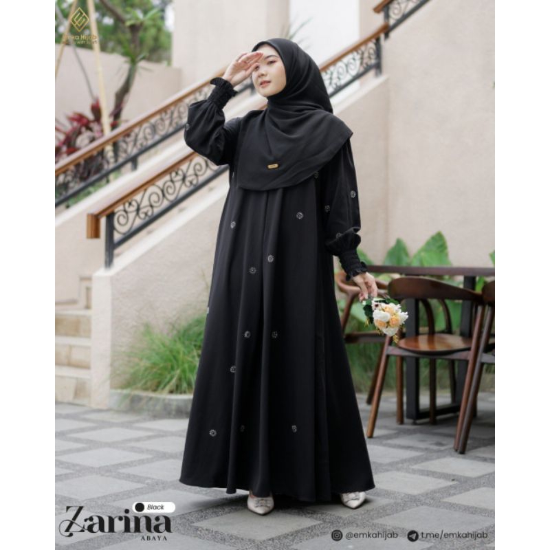 ZARINA ABAYA DAN BLOUSE EMKA HIJAB
