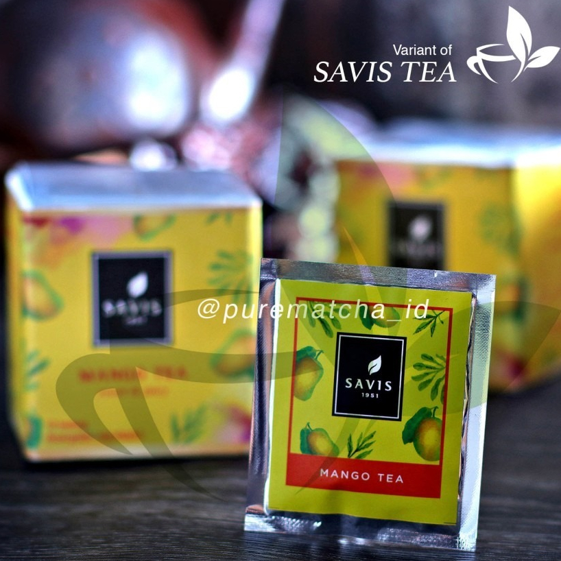 

Savis Tea - Mango Tea 1tb Fruity Tea Premium Teh Rasa Buah Mangga