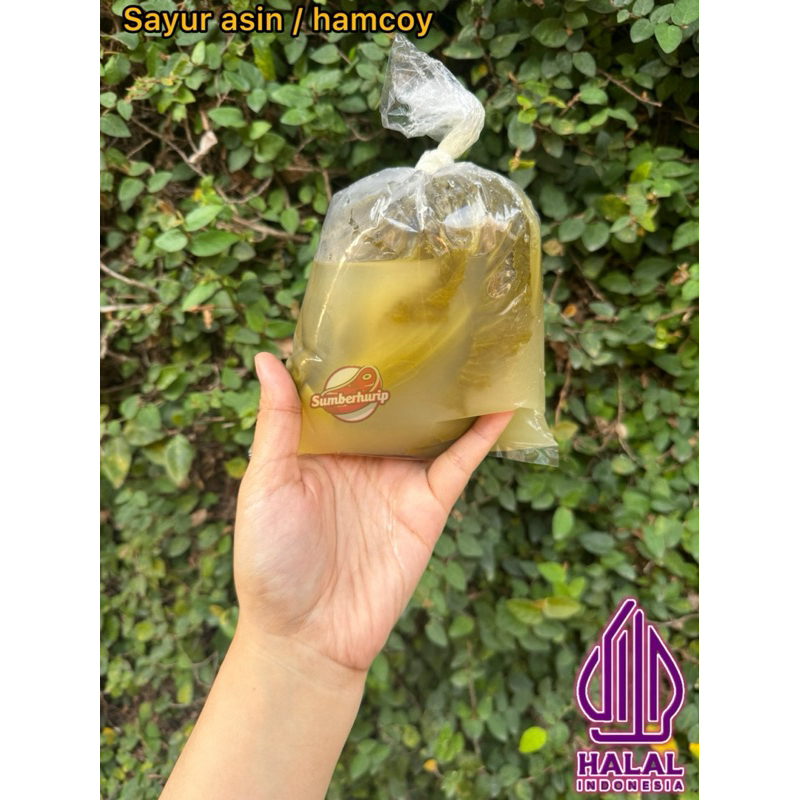 

Sayur asin / hamcoy 500gr