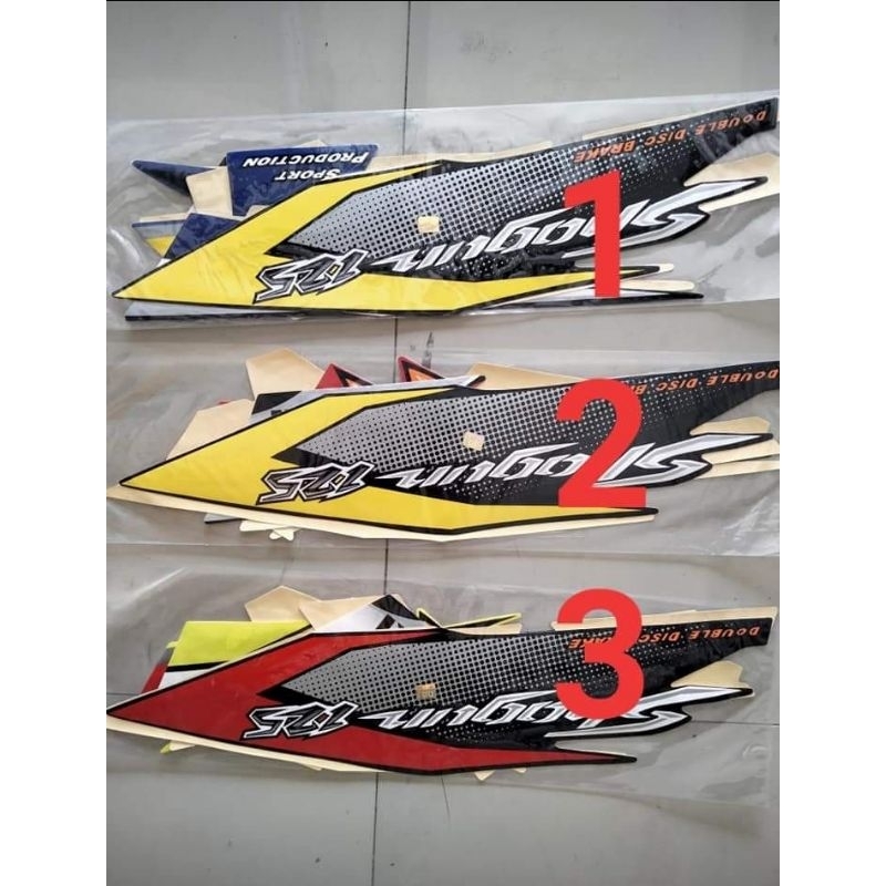 Striping Stiker SHOGUN 125 SP 2006