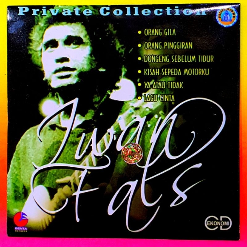 KASET CD MOBIL-KASET CD COMPACT DISC AUDIO MUSIK LAGU IWAN FALS-LAGU IWAN FALS-LAGU IWAN PALES-KASET
