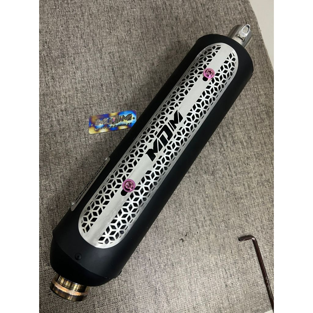 RB MDM RACING MUFFLER Tameng Stainlish MDM PNP Tabung Vario MDM AST