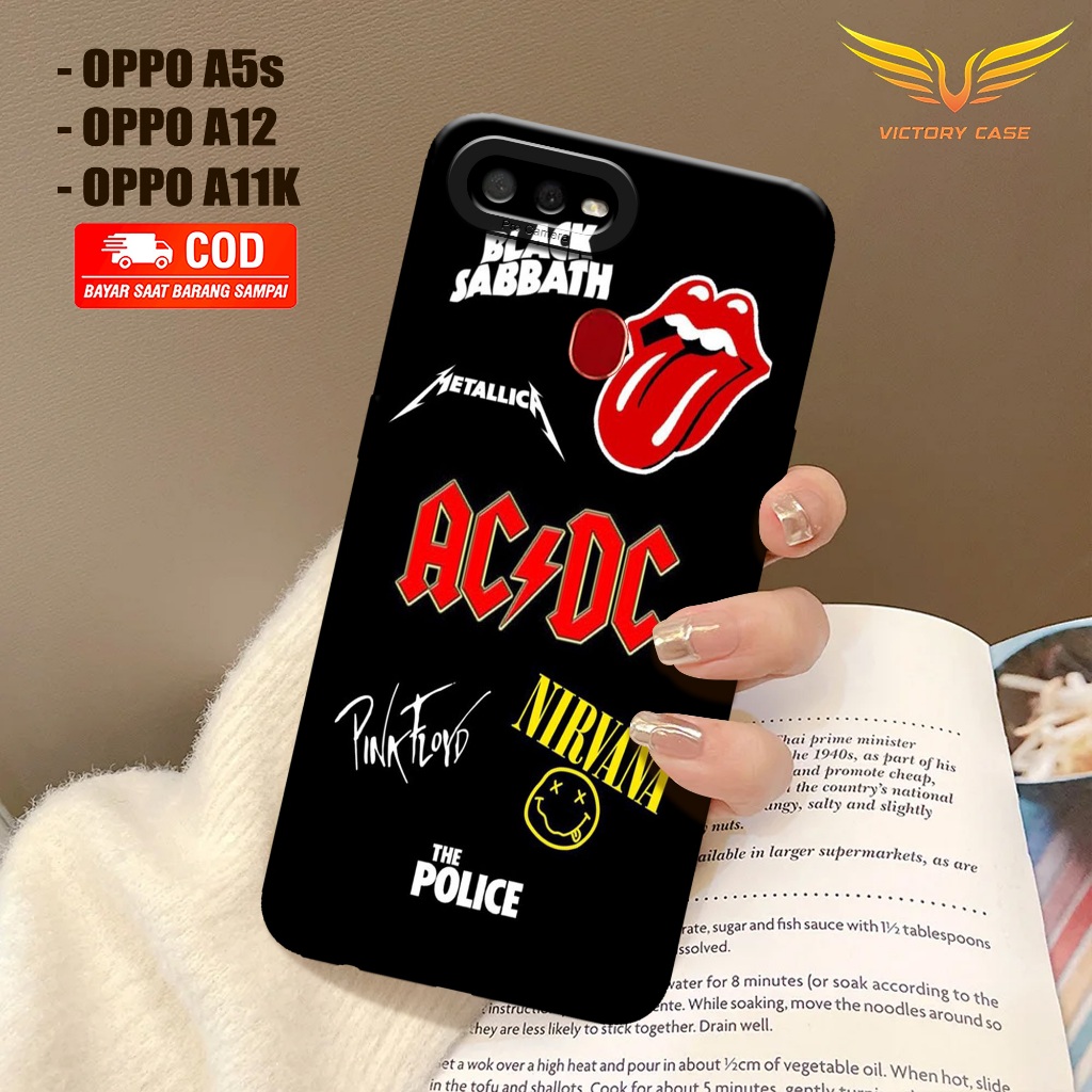 New Band Case - Softcase Oppo A5s / A12 / A11k - Terbaru - Case Hp Oppo A5s / A12 / A11k - Casing Op