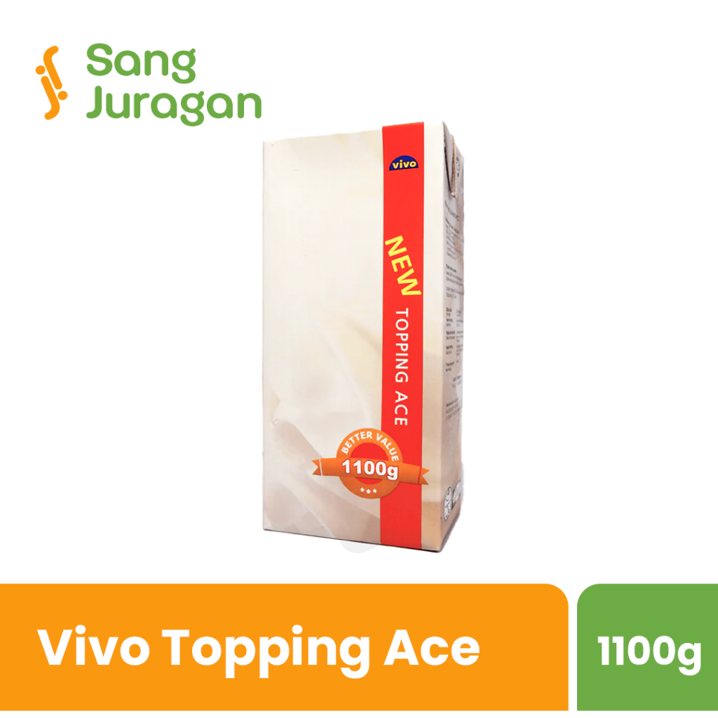 

Vivo Topping Ace Whipping Cream 1,1 Kg / 1100 gr / 1,1 L