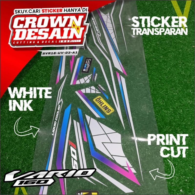 striping vario new 160 uv transparan / striping vario new 160 / striping uv transparan vario 160 / s