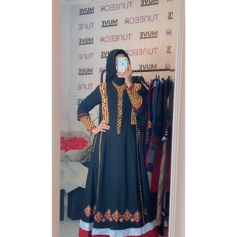 [MuVe BoutiQue] Gamis Tuneeca Premium Radya T-0223036 Bestsellers Original Branded Ori