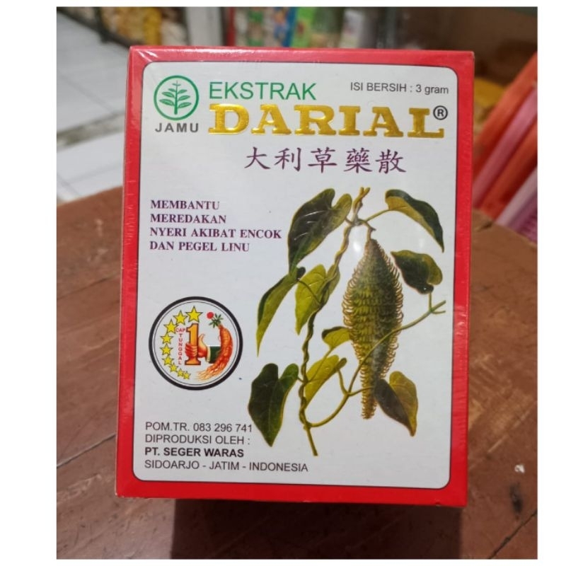

Jamu serbuk DARIAL isi 24 sachet