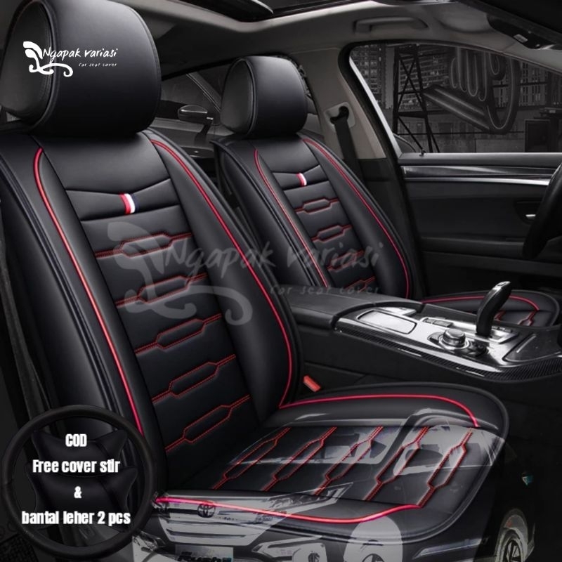 sarung jok mobil Terios rush 2007-2012 full seat jok 3 baris