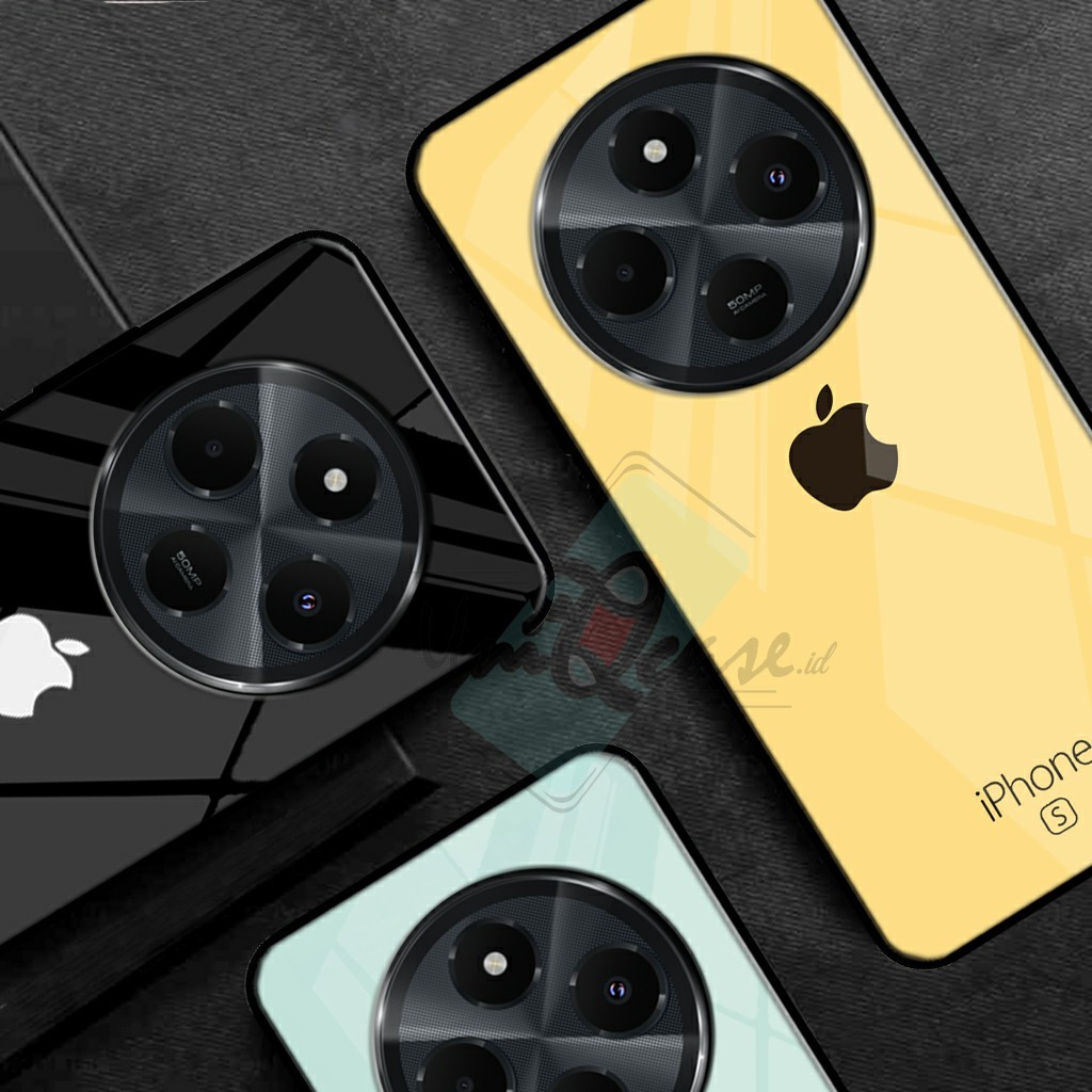 Softcase Glass Kaca REDMI 14C Terbaru 2024 [UCK12] Case REDMI 14C - Casing  Handphone REDMI 14C - Pe