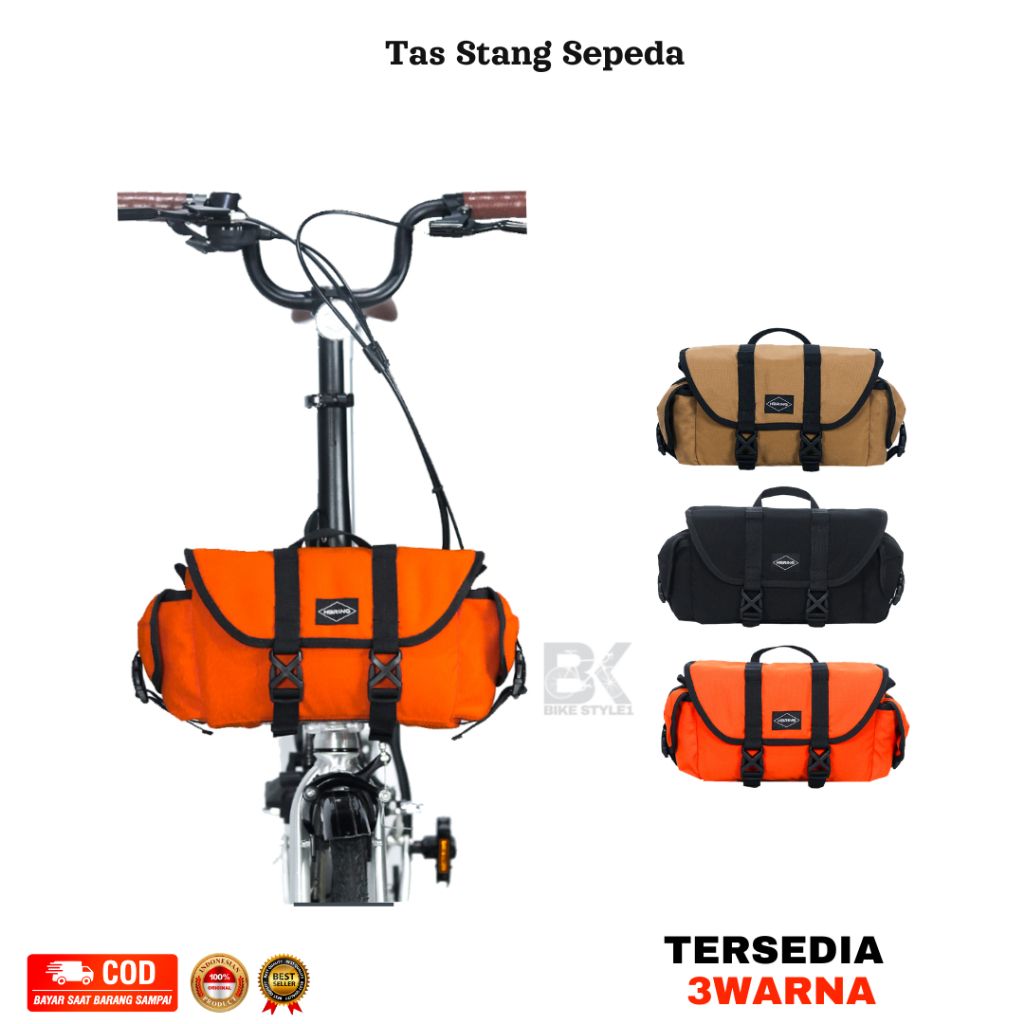 Tas Depan Sepeda  Lipat / Sling Bag / Tas Sepeda Mtb
