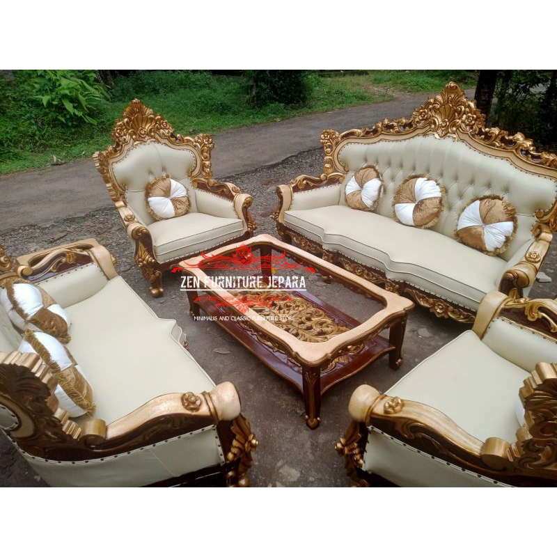 kursi tamu ganesa jati jepara