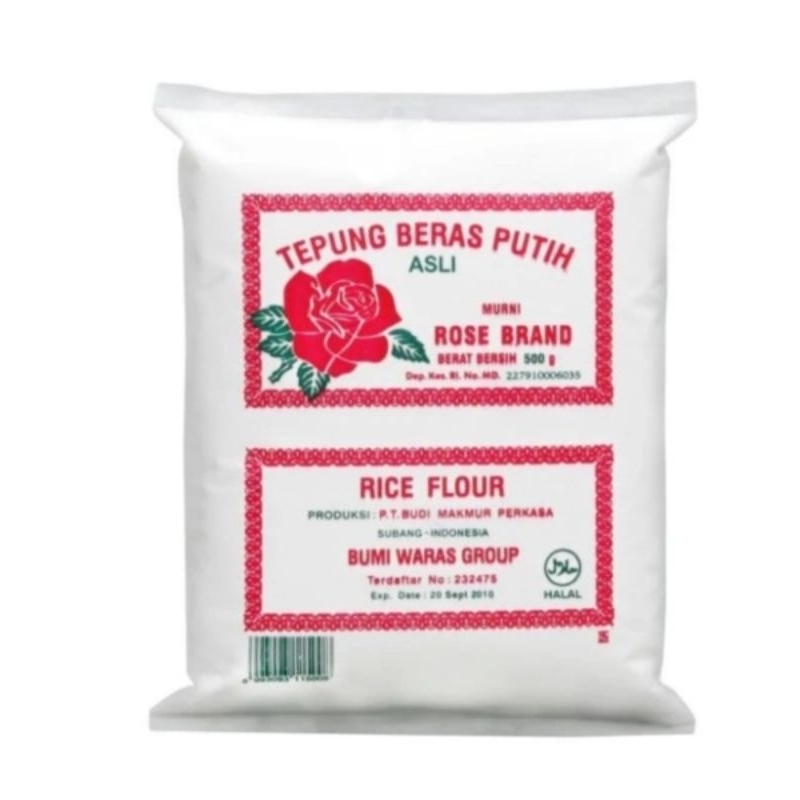 

Tepung Beras Rose Brand 500gr
