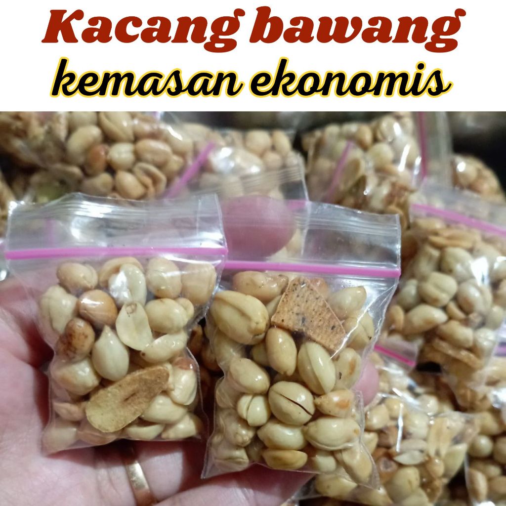 

Kacang Bawang Renyah Gurih Asin Kemasan Ekonomis Kacang Origional Asli