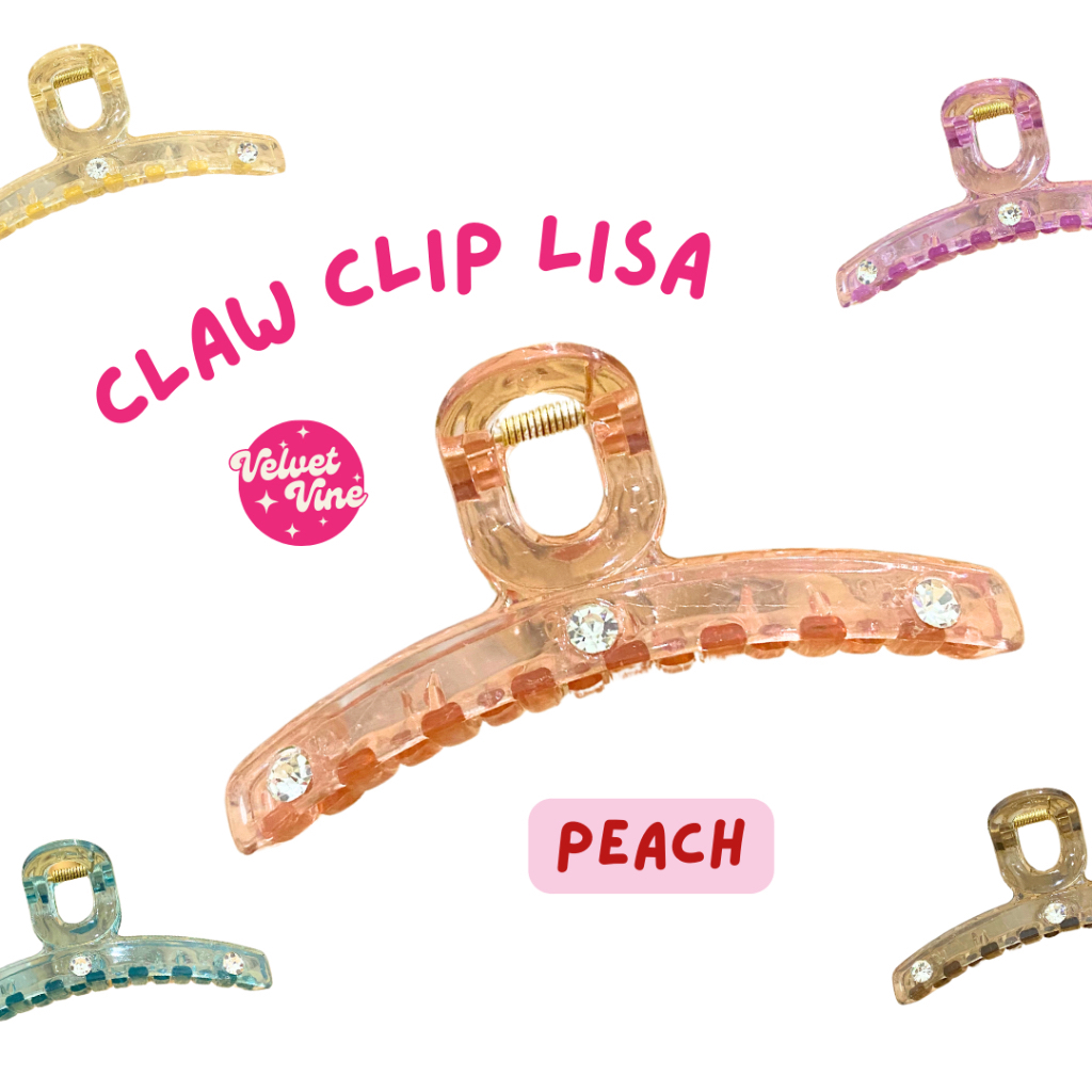 Claw Clip Lisa / Jepit Rambut / Hair Clip